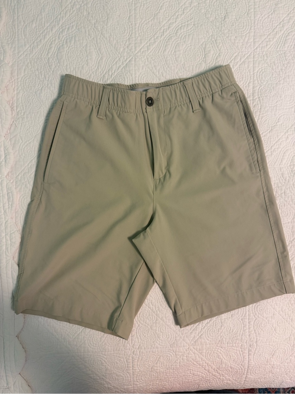 Men's Performance Stretch Shorts - Khaki